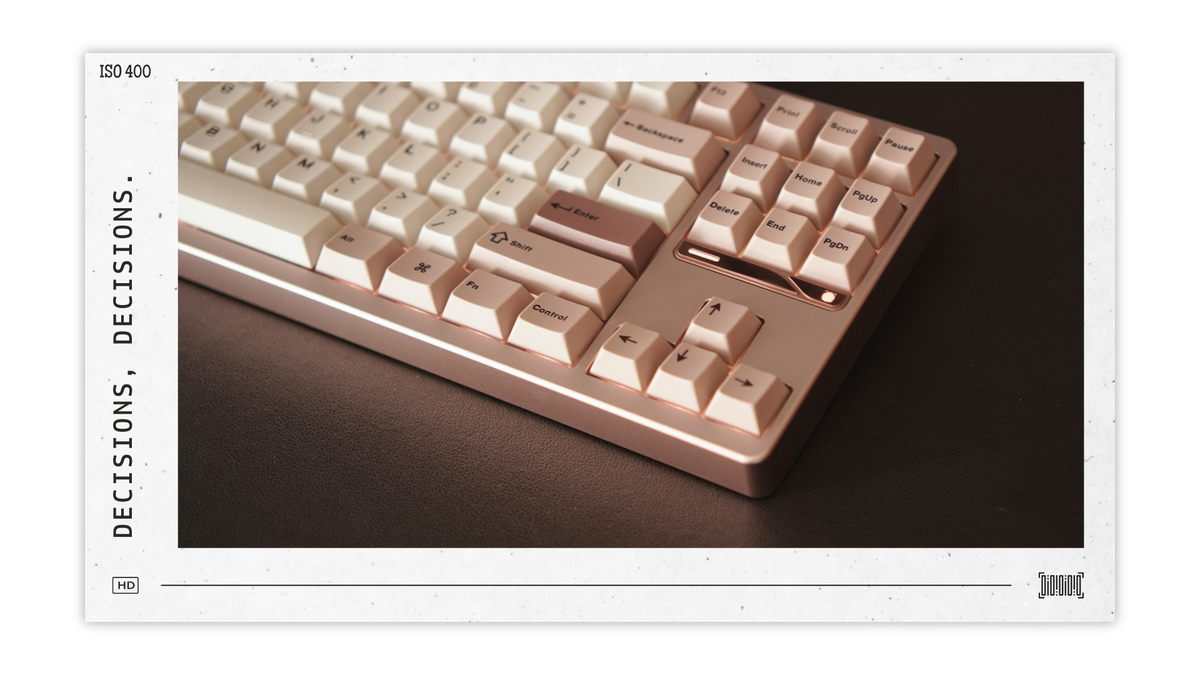 some decisions make themselves.